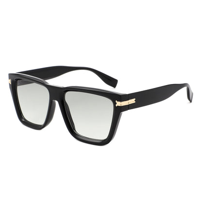 Kaflil - Chic Tinted Square Women's Fashion Sunglasses-2
