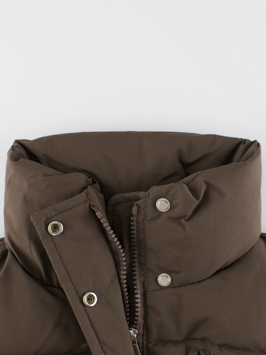 Style Kids’ Unisex Outerwear: Sleeveless Single Breasted Coat for Children-4