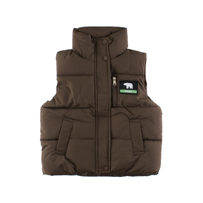 Style Kids’ Unisex Outerwear: Sleeveless Single Breasted Coat for Children-2