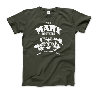 The Marx Brothers, Harpo, Groucho and Chico T-Shirt-7